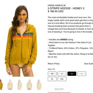 Aviator Nation pants size S and Hoodie size M